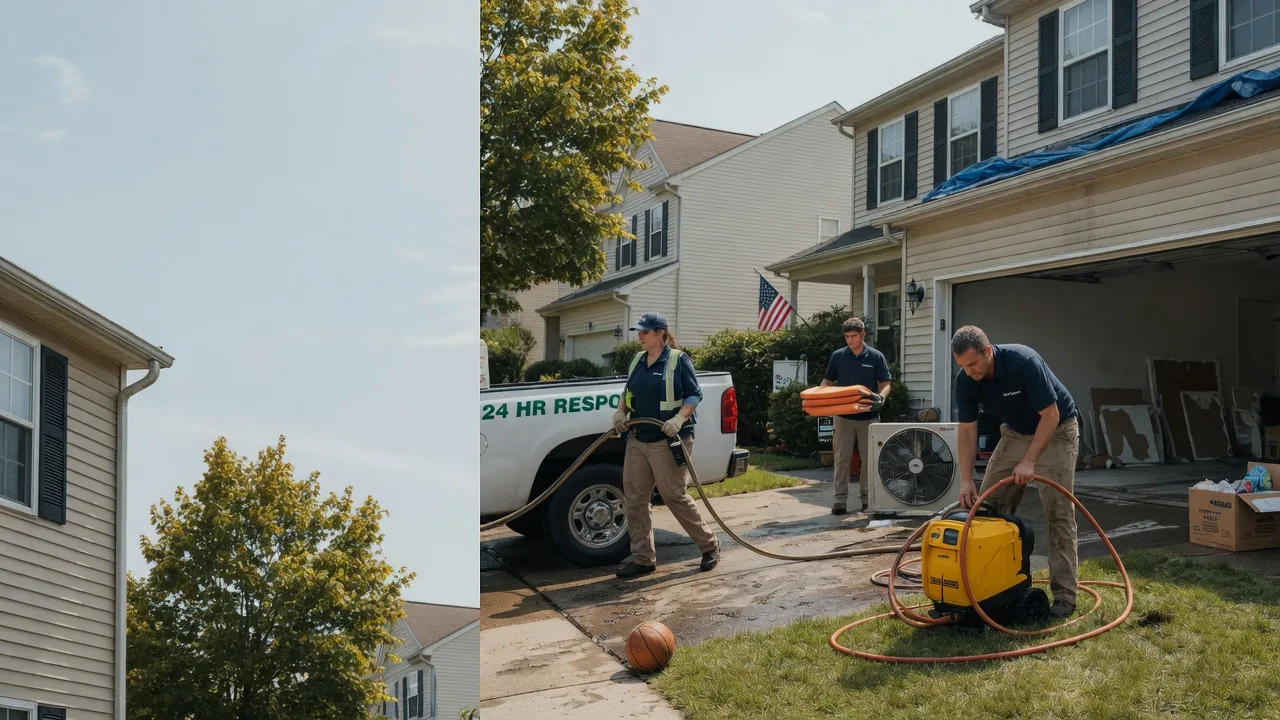 Emergency Water Damage Restoration in Helmsburg, IN near me